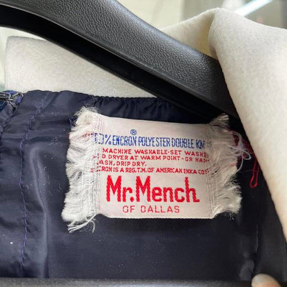 Vintage Mr. Mench Collared Navy preowned dress