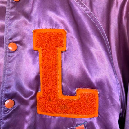 Vintage 1950s Landry HS Football Champs snap up jacket