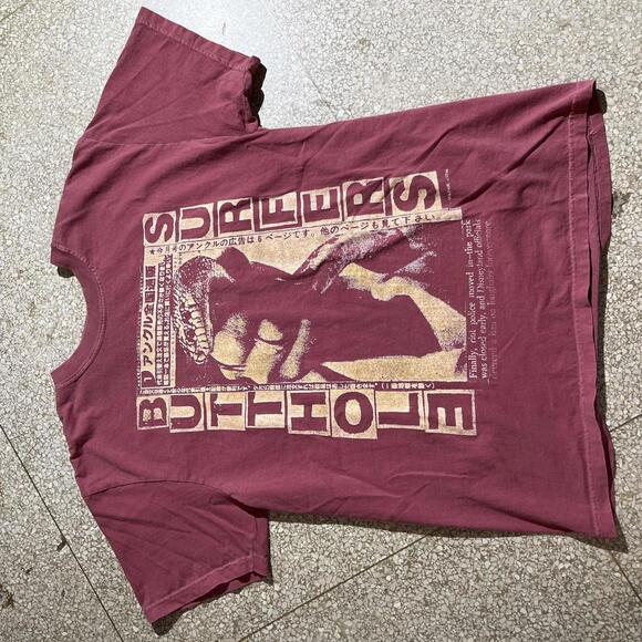Butthole Surfers Preowned Large Band T-shirt