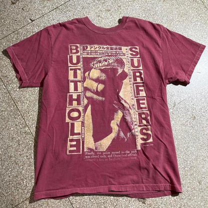 Butthole Surfers Preowned Large Band T-shirt
