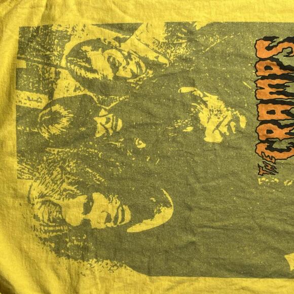 The cramps preowned Medium Band T-shirt