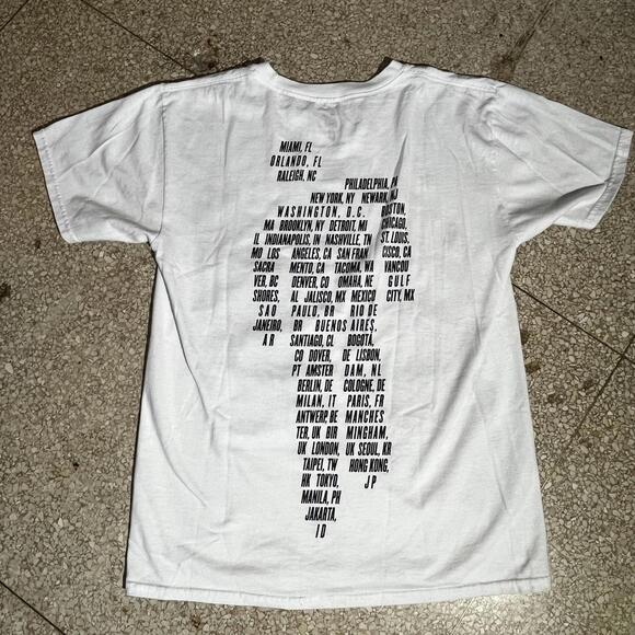 Billie Eilish Preowned Large Band T-shirt