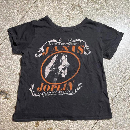 Janis Joplin XSmall PreOwned Graphic T-Shirt