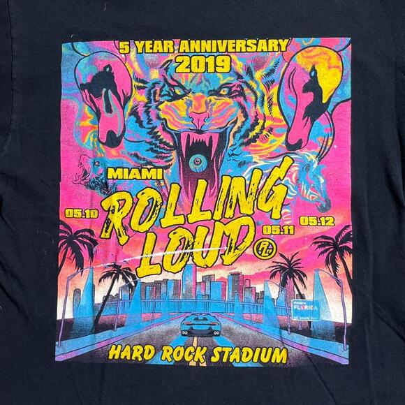 Rolling loud Preowned Large T-shirt