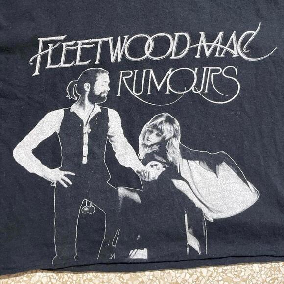 Fleetwood Mac crop top Small PreOwned Graphic T-Shirt