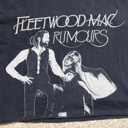Fleetwood Mac crop top Small PreOwned Graphic T-Shirt