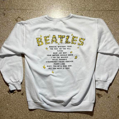 Beatles PreOwned Large Band Sweatshirt