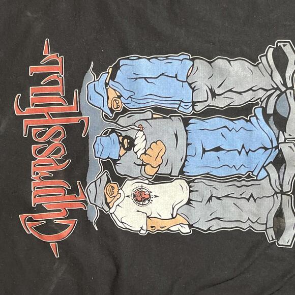 Cyprus Hill preowned Large Band T-shirt
