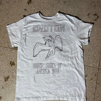Led Zeppelin Preowned Medium Band T-shirt