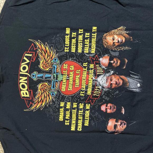 Bon Jovi Preowned Large T-shirt