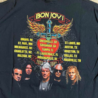 Bon Jovi Preowned Large T-shirt