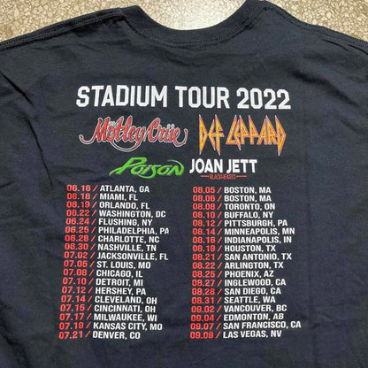 Motley Crue PreOwned 2XL Band tshirt