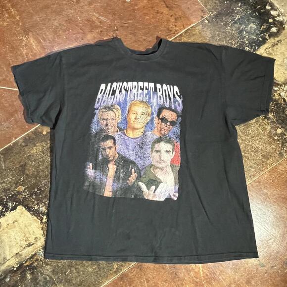 Backstreet Boys Preowned 2XL Band T-shirt
