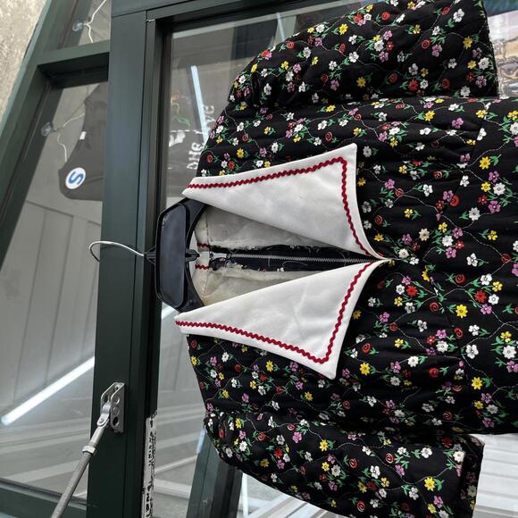 Vintage floral quilted preowned dress