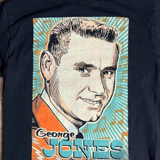 George jones PreOwned Small Band TShirt