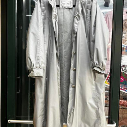 FleetStreet Long Silver Coat size 10