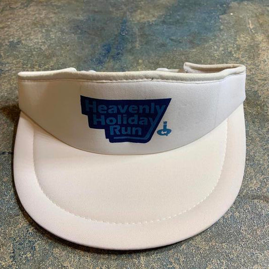 Vintage heavenly holiday run visor