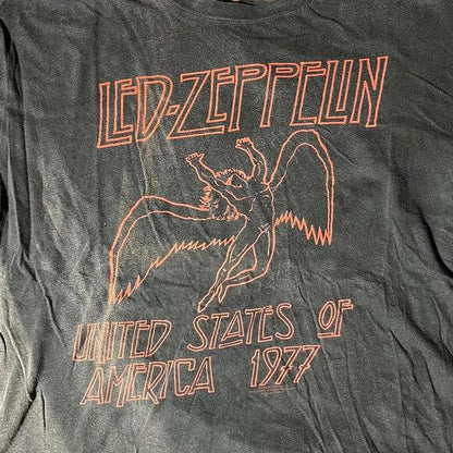 Led Zeppelin Preowned Medium Band T-shirt