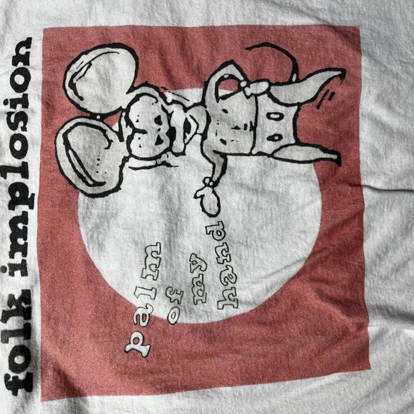 Folk Implosion Preowned Large Band T-shirt