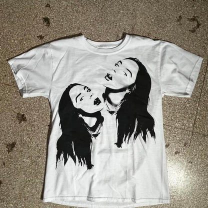 Billie Eilish Preowned Large Band T-shirt