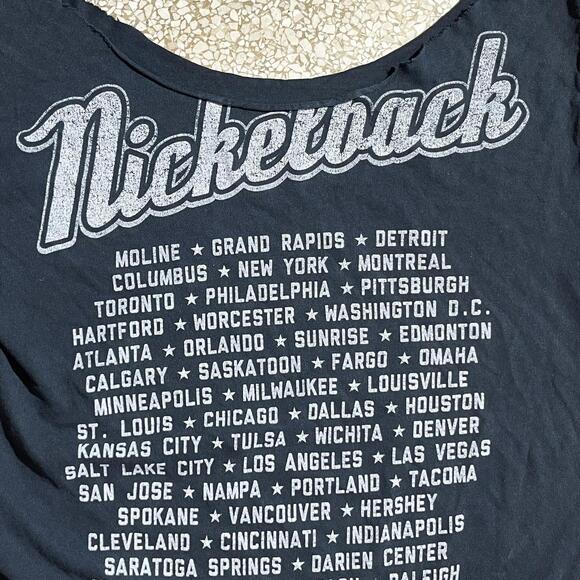 Nickelback PreOwned Small Band TShirt