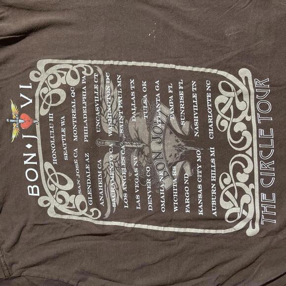 Bon Jovi PreOwned XL band tshirt