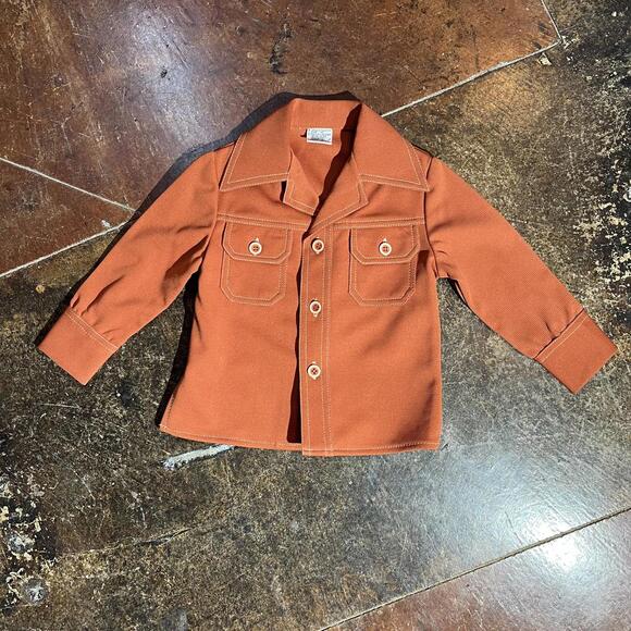 Kids 3T vintage orange suit