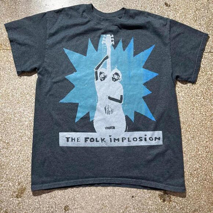 The Folk Implosion Preowned Medium Band T-shirt