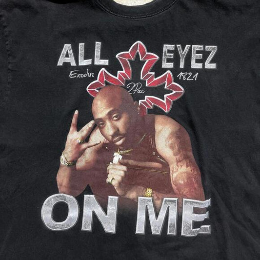 2PAC preowned 4XLarge Band T-shirt