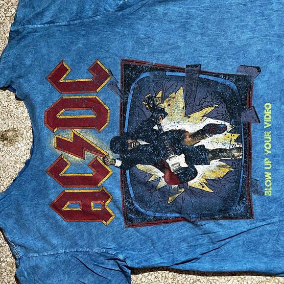 AC/DC Preowned Large Band T-shirt