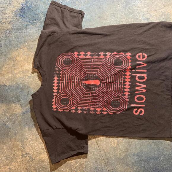 Slowdive preowned Large Band T-shirt