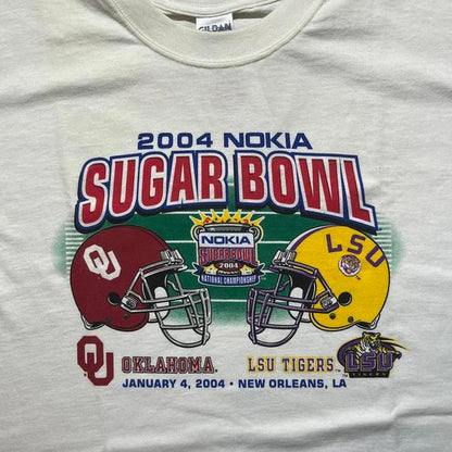 Super Bowl 2004 preowned XLarge Band T-shirt