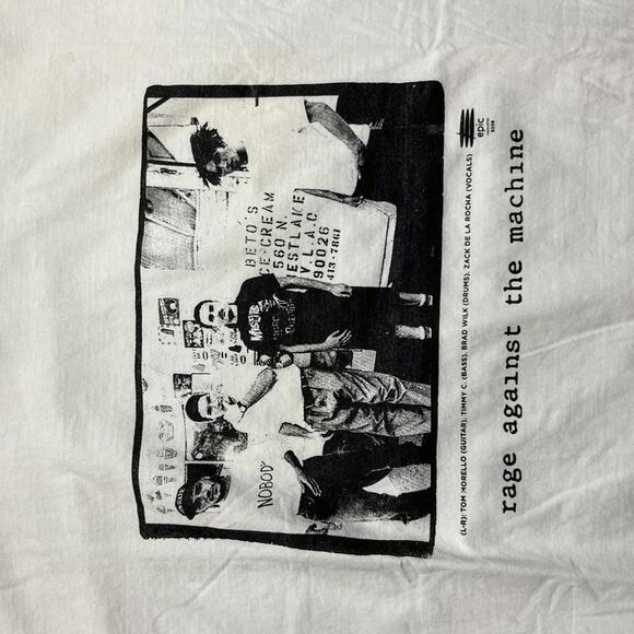 rage against the machine preowned 3XLarge Band T-shirt