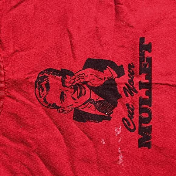 Cut your Mullet Preowned Large Band T-shirt