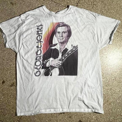 george jones Preowned XLarge Band T-shirt
