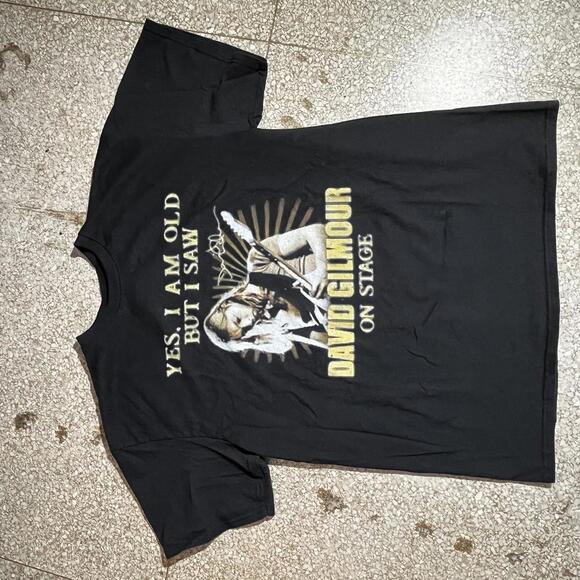 David Gilmore Preowned Large Band T-shirt
