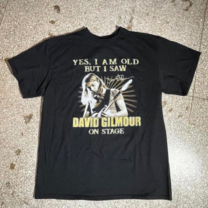 David Gilmore Preowned Large Band T-shirt