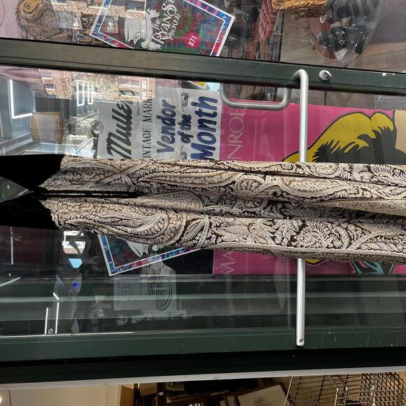 Vintage brown floral preowned dress