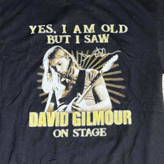 David Gilmore Preowned Large Band T-shirt