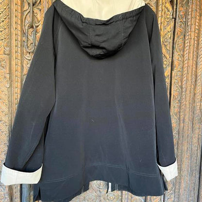 Black Lg Liz Claiborne coat