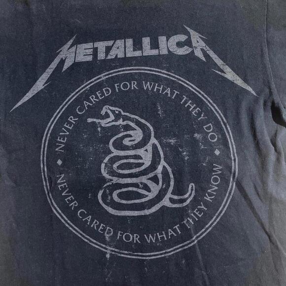 metallica preowned Medium Band T-shirt