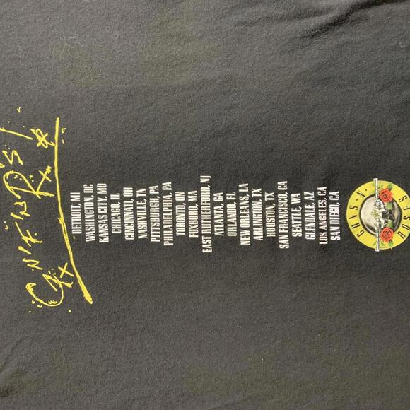 Guns N’ Roses  Preowned Large T-shirt