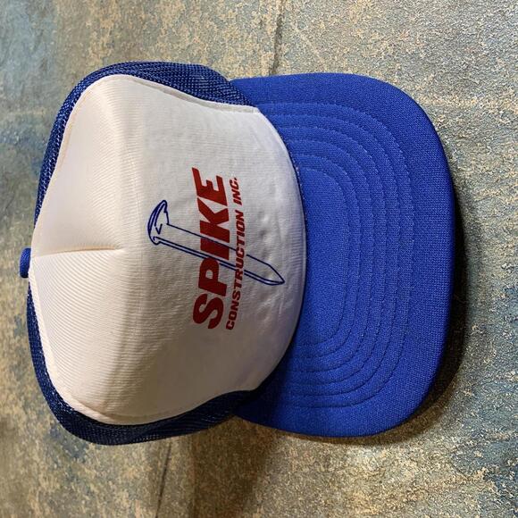 Vintage spike construction hat