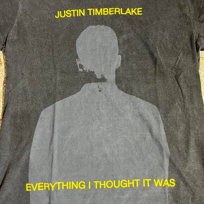 Justin Timberlake  Preowned Large Band T-shirt