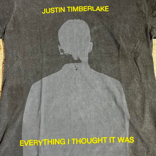 Justin Timberlake  Preowned Large Band T-shirt