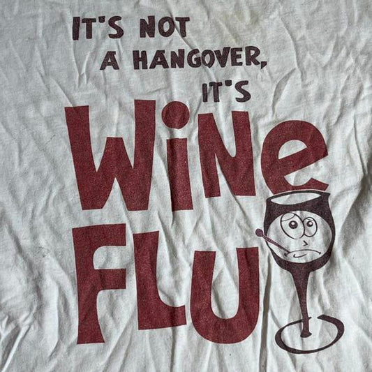 Wine Flu preowned Large T-shirt