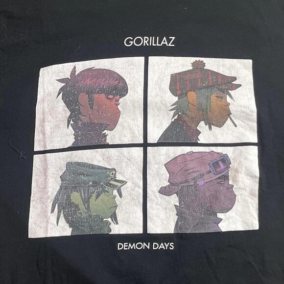 Gorillaz preowned Medium Band T-shirt