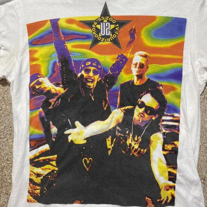 U2 Medium Graphic Preowned T-shirt