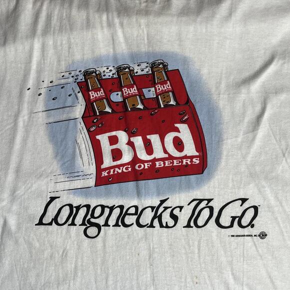 Vintage Bud beer Preowned Large Band T-shirt