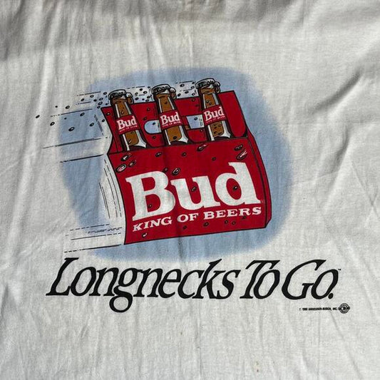 Vintage Bud beer Preowned Large Band T-shirt